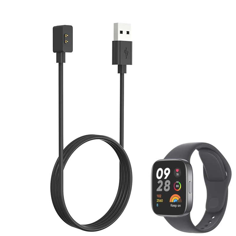 

Док-станция для смарт-часов, зарядный USB-кабель для Xiaomi Redmi Watch 3 Active/2/Mi Watch Lite POCO, умные аксессуары