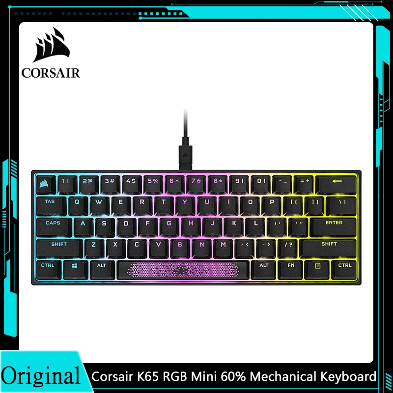 CORSAIR K65 RGB MINI 60% Mechanical Gaming Keyboard