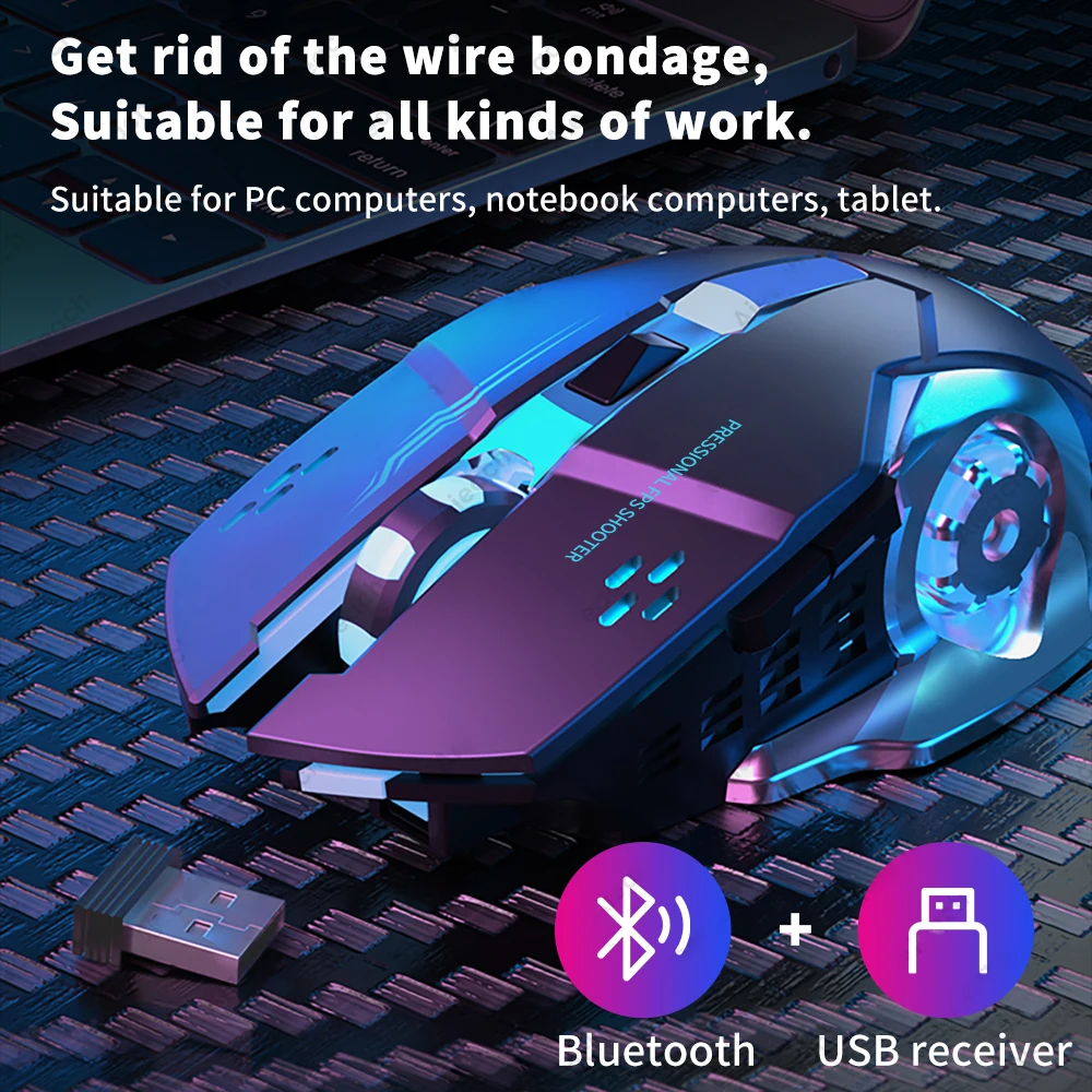Rechargeable Gaming Mouse 4