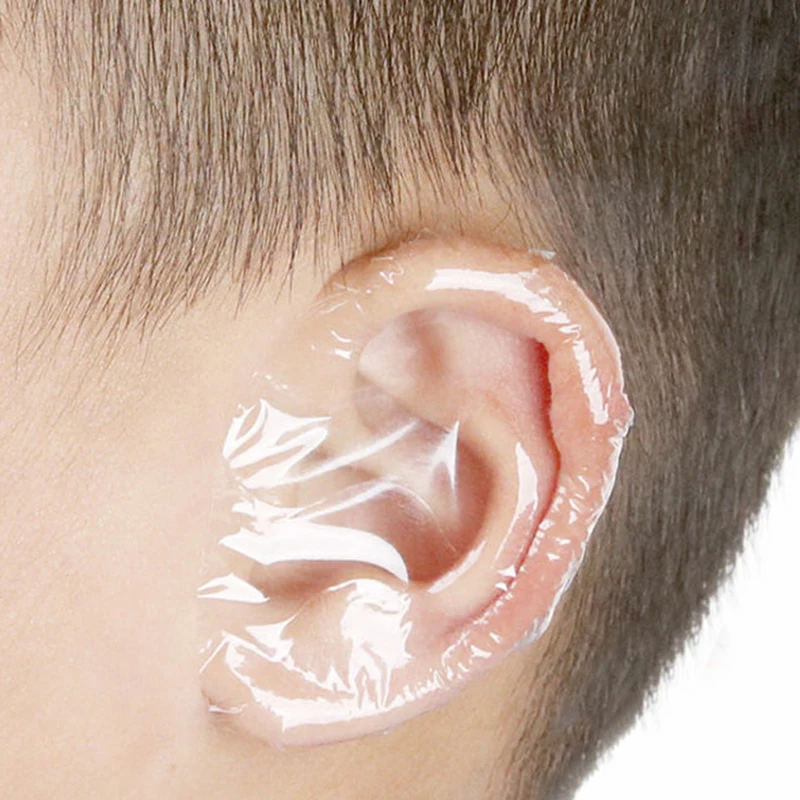 20/60/120pcs Swimming Cover Caps Waterproof Ear Protector Baby Swimming Ear Protection Patch Shower Cap Tool Waterproof Sticker 5
