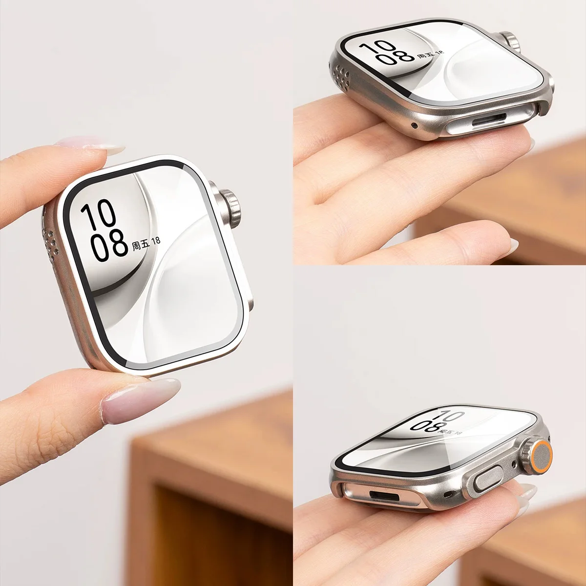 Ultra Cover Tempered Glass and Case for Huawei Watch Fit Series