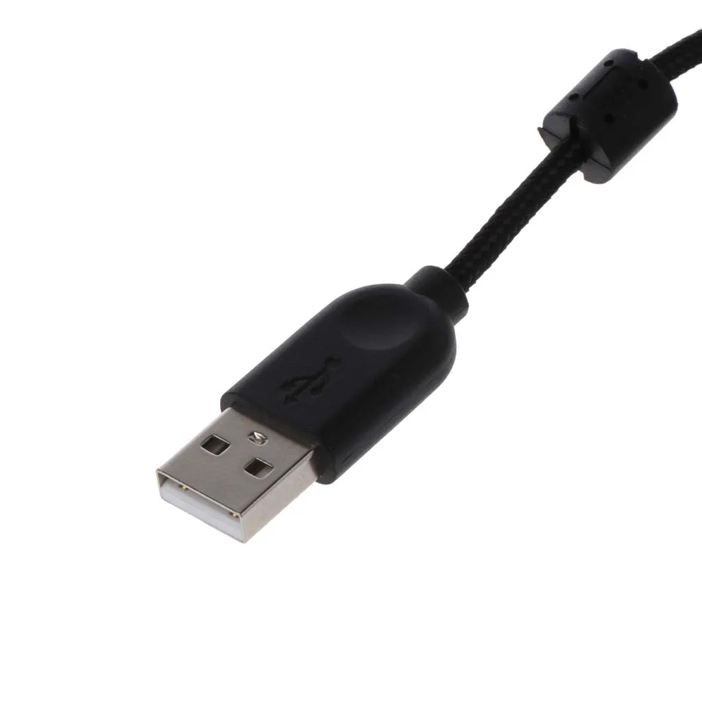 Replacement OFC Nylon Braided USB Charging Data Cable Game Cord for Logitech G403 G703 G900 G903 G Pro Wireless Gaming Mouse