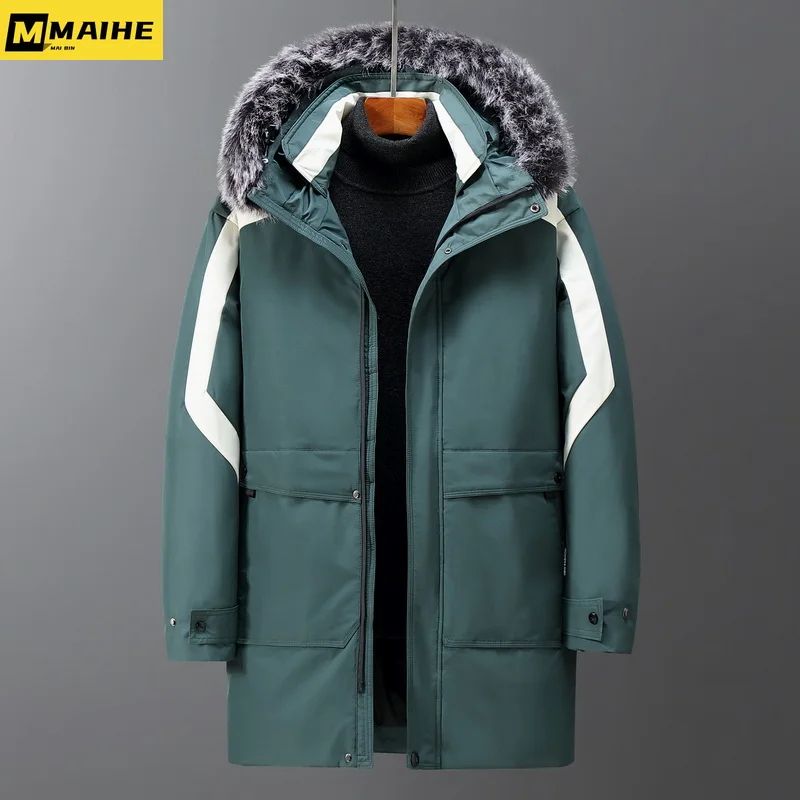 Рисунок 3 - Мужская зимняя длинная пуховая куртка