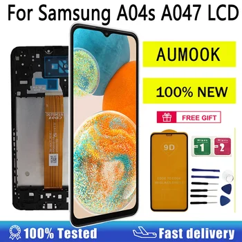 New Tested LCD For Samsung A04s Display A047 LCD Touch Screen Digitizer For Samsung A04s LCD SM-A047F/DS Replacement Parts