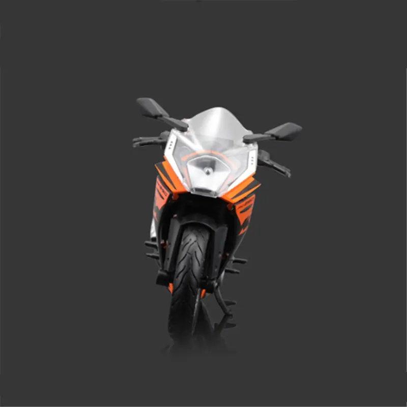 Bburago 1/12 KTM RC 390 Motorcycle Model Toy Vehicle Collection Autobike Shork-Absorber Off Road Autocycle Toys Car Ornaments images - 6