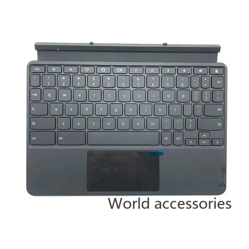 

Keyboard for Lenovo CT-X636F Ideapad Duet Chromebook 10.1 Tablet Keyboard JP US FR GR ND CA IT UK Layout Bracket Cover Case