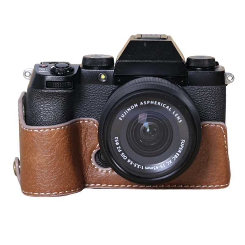Custodia Per Fotocamera Xs10 Custodia Per Fotocamera In Pelle Pu Per Custodia Protettiva Fuji Xs10 Base Facile Da Usare