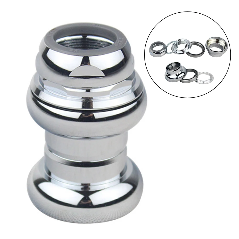 

1\" Threaded Bicycle Headset Fixed Gear Racing Bike Headset Bearing 22.2mm Threaded Bicycle Headset Fixed Gear Racing