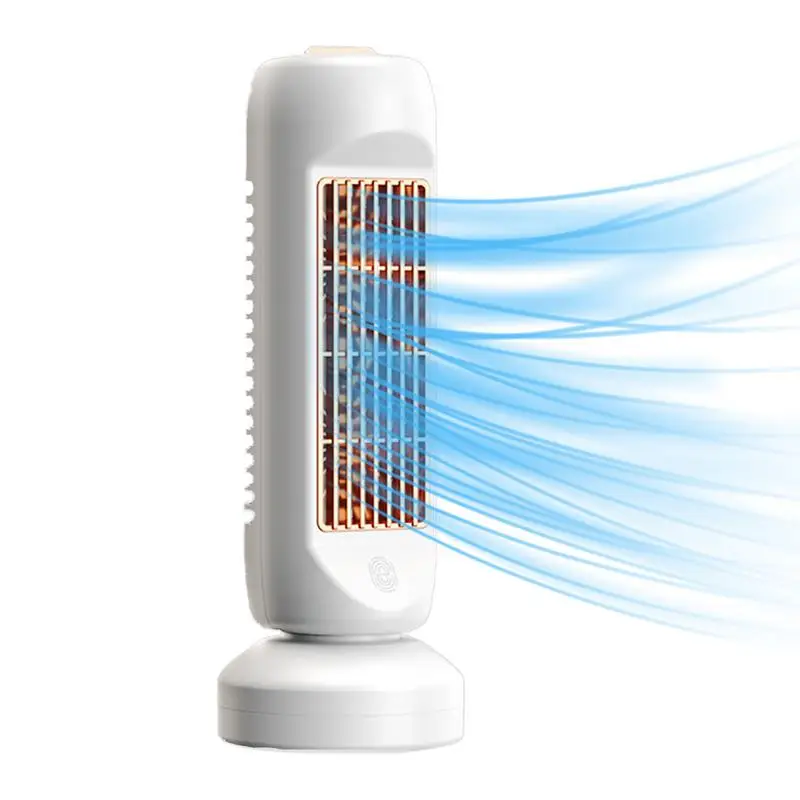 

Small Tower Fan Oscillating Quiet Tower Fan 2400mAh Personal Fan Desktop 3 Speed Fan For Desktop Home Work Summer Students