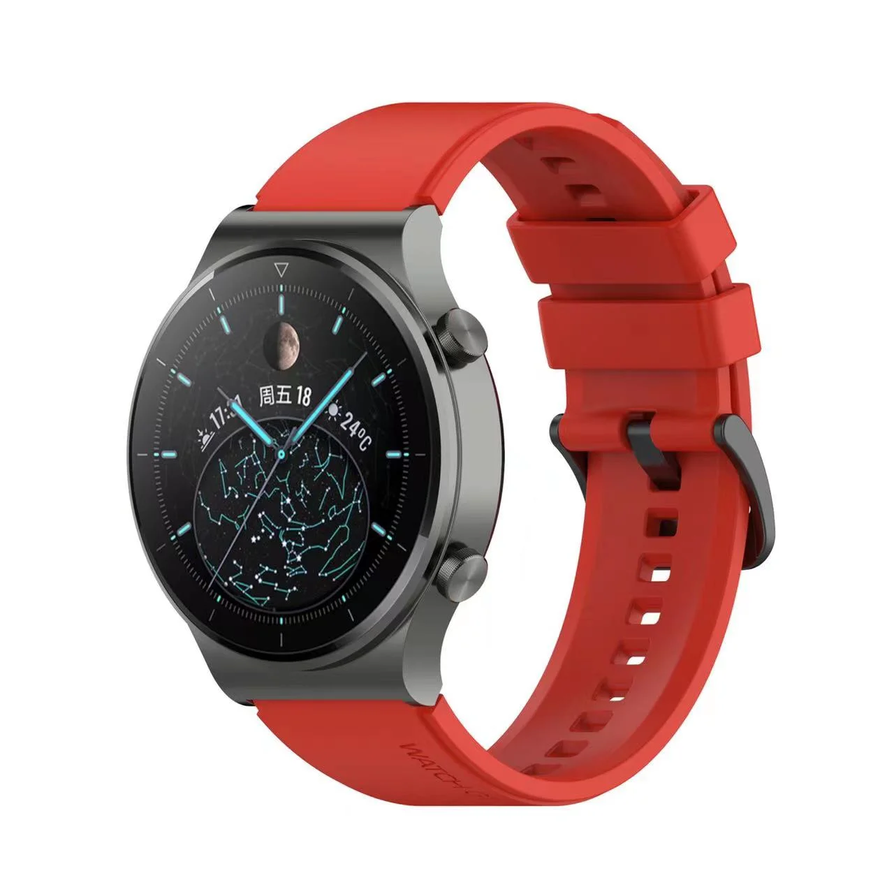 Premium Silicone Watch Strap - Universal Replacement