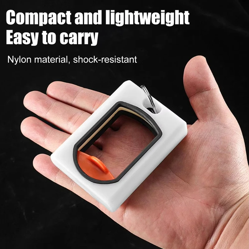 Fluorescent Portable Reusable Cable Tie Organizer & Storage Tool