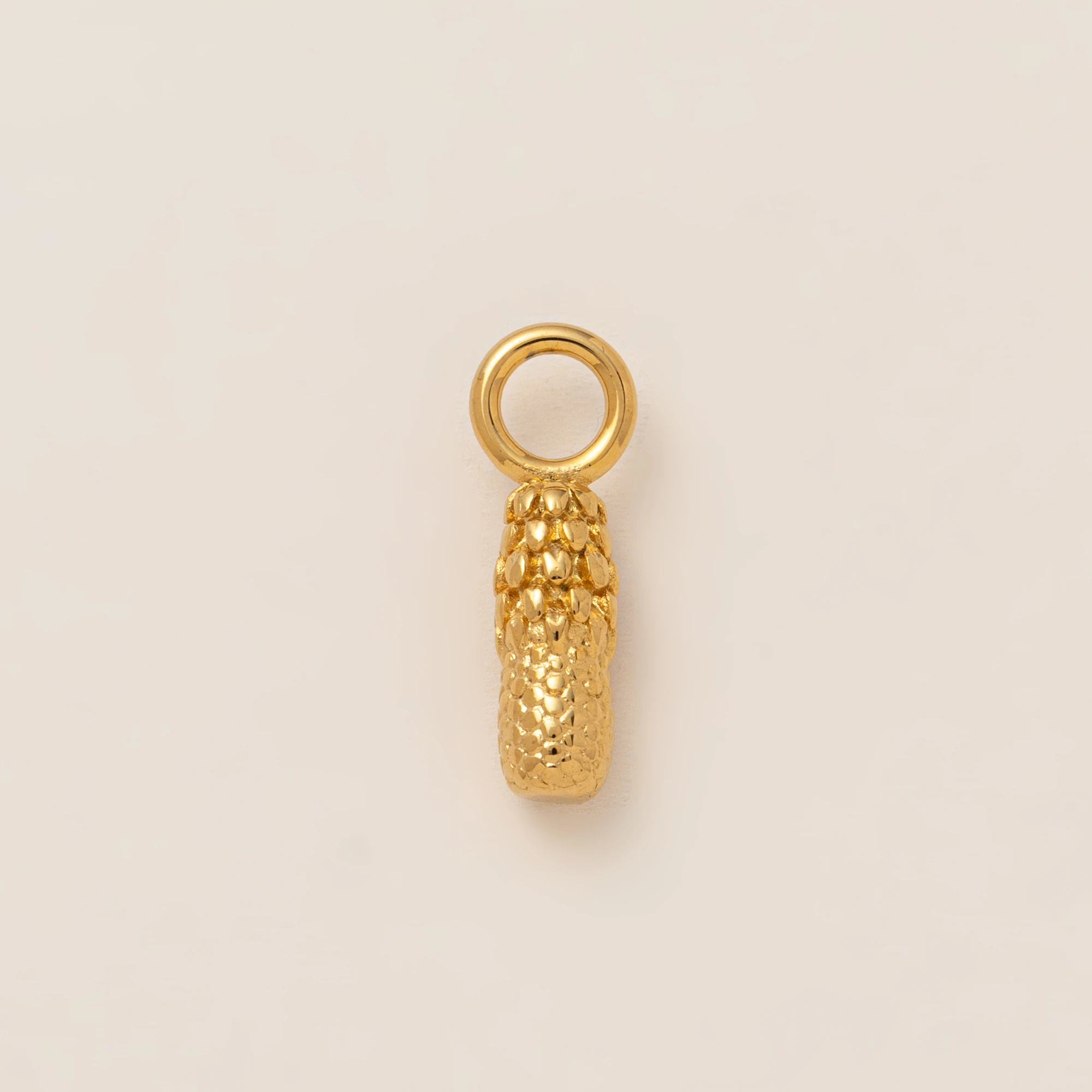Minimalist Gourmet Style 18K Gold-Plated Pendant - Stainless Steel Jewelry Accessory