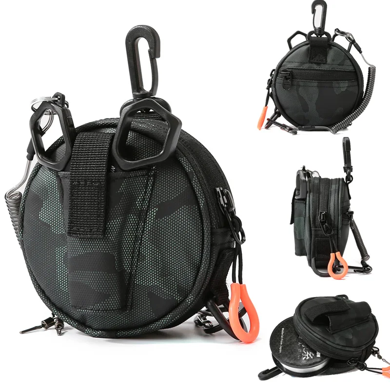 Waterproof Nylon Fishing Pouch with Lure Pliers Holder