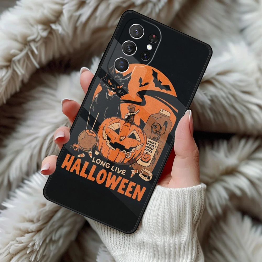 Spooky Halloween Aesthetic TPU Phone Case Cover