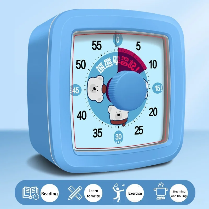 Study Timer Kids Timer for Studying Kitchen Accessories Clock Pomodoro ...