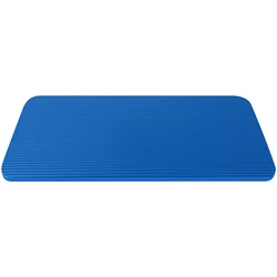 Thick Cushioned Yoga & Fitness Mat - 60x25cm, Portable & Versatile for Indoor/Outdoor Activities (Blue)