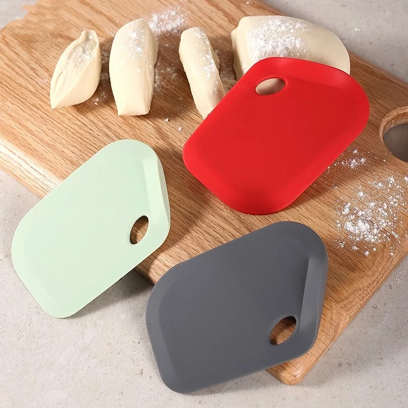 Dough Scraper for Baking Dough Pizza Cutter Pastry Slicer Blade Kitchen Gadgets Silicone Slicer Kitchen Tools dough scraper baking tool baking accessories