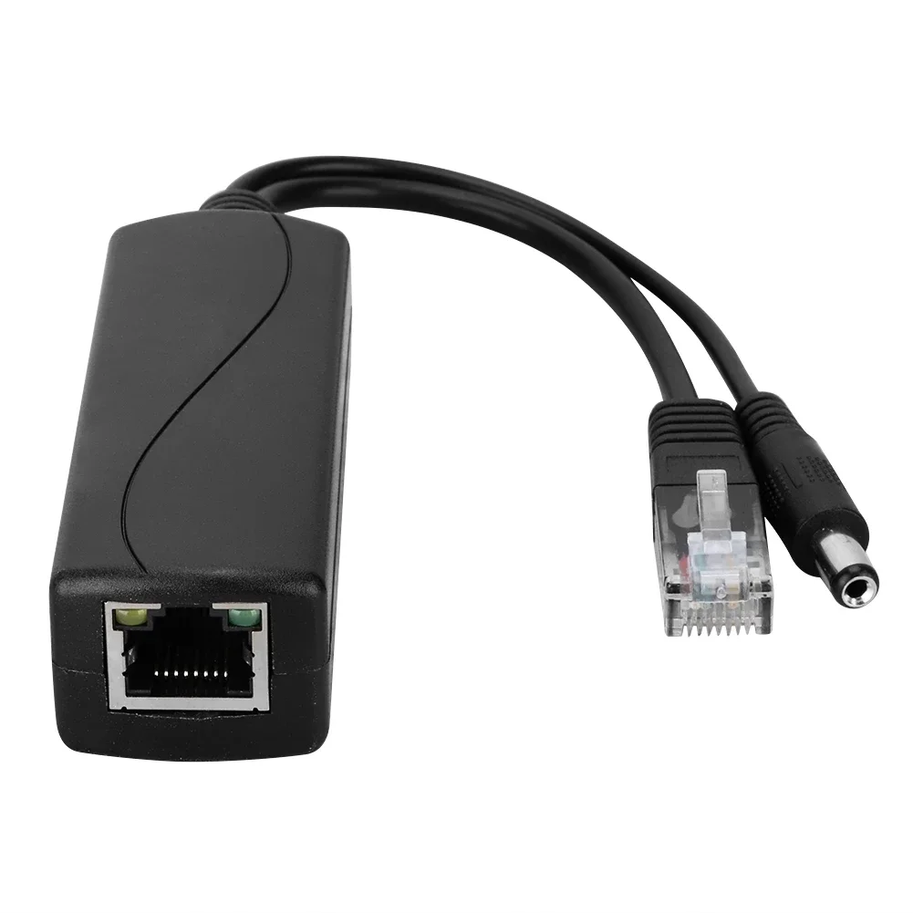 48V To 12V POE Connectors Adapter Cable Splitter Injector Power Supply for Huawei for Hikvision