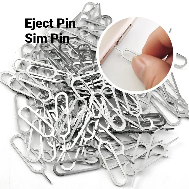 1-100PCS SIM Card Tray Eject Pin Ejector Removal Tool Compatible For iPhone iPads Samsung Xiaomi Huawei SIM Card Opener Needle sim card tool