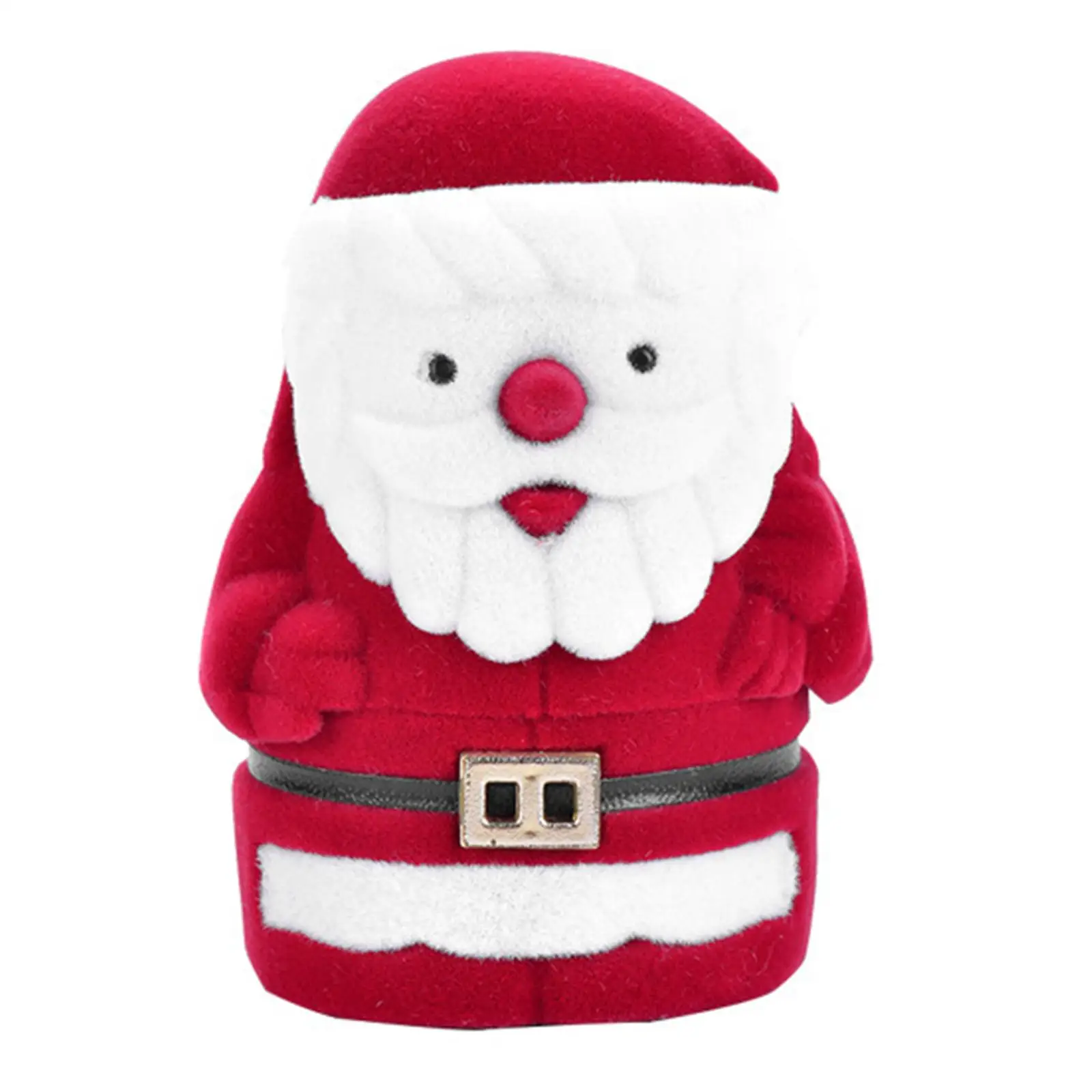

Santa Claus Ring Box Jewelry Box for New Year Winter Festival Engagement