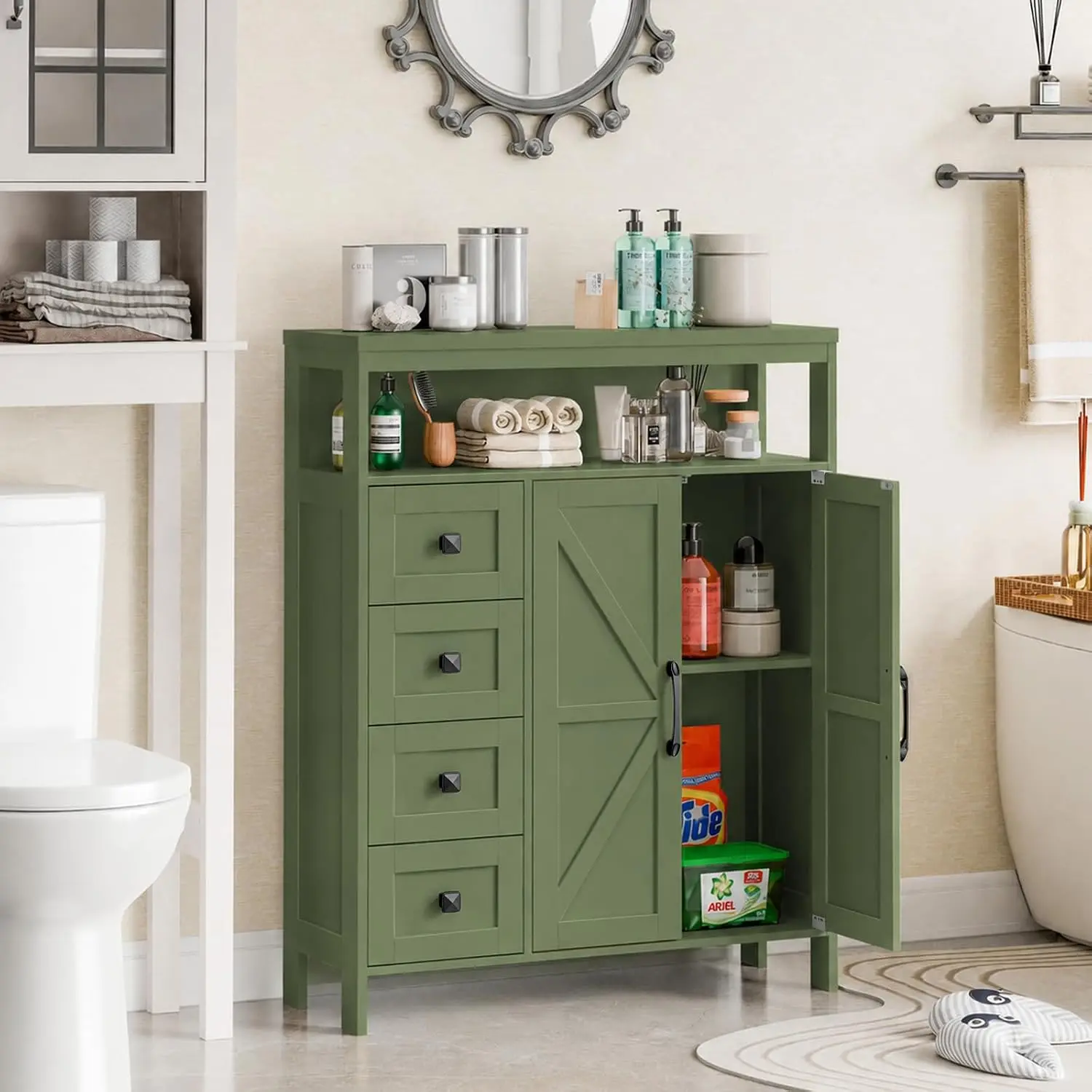 Farmhouse Storage Hutch 4