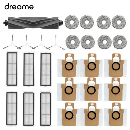 Dreame Bot L10s Ultra / L10 Ultra Robot Vacuum Cleaner Accessories Mop Dust Bag Main Brush Side Brush Hepa Filter Replacement - Image 10