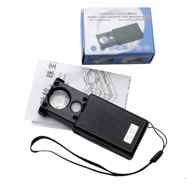 Con Luce AFUNTA Lente D'Ingrandimento Del Gioiello Con Luce A LED, 30X Lente Ingrandimento - Foto 7