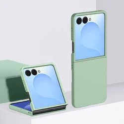 Fashion Slim Matte Shockproof Phone Case - Ultra Thin Protective Cover - Galaxy Z Flip5 (Light Green)