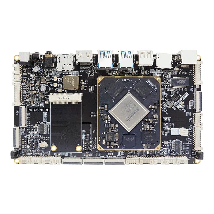 6-ядерная плата Rongpin RK3399pro ARM Rockchip для Android QT, плата с открытым исходным кодом, оценочная плата RD3399pro