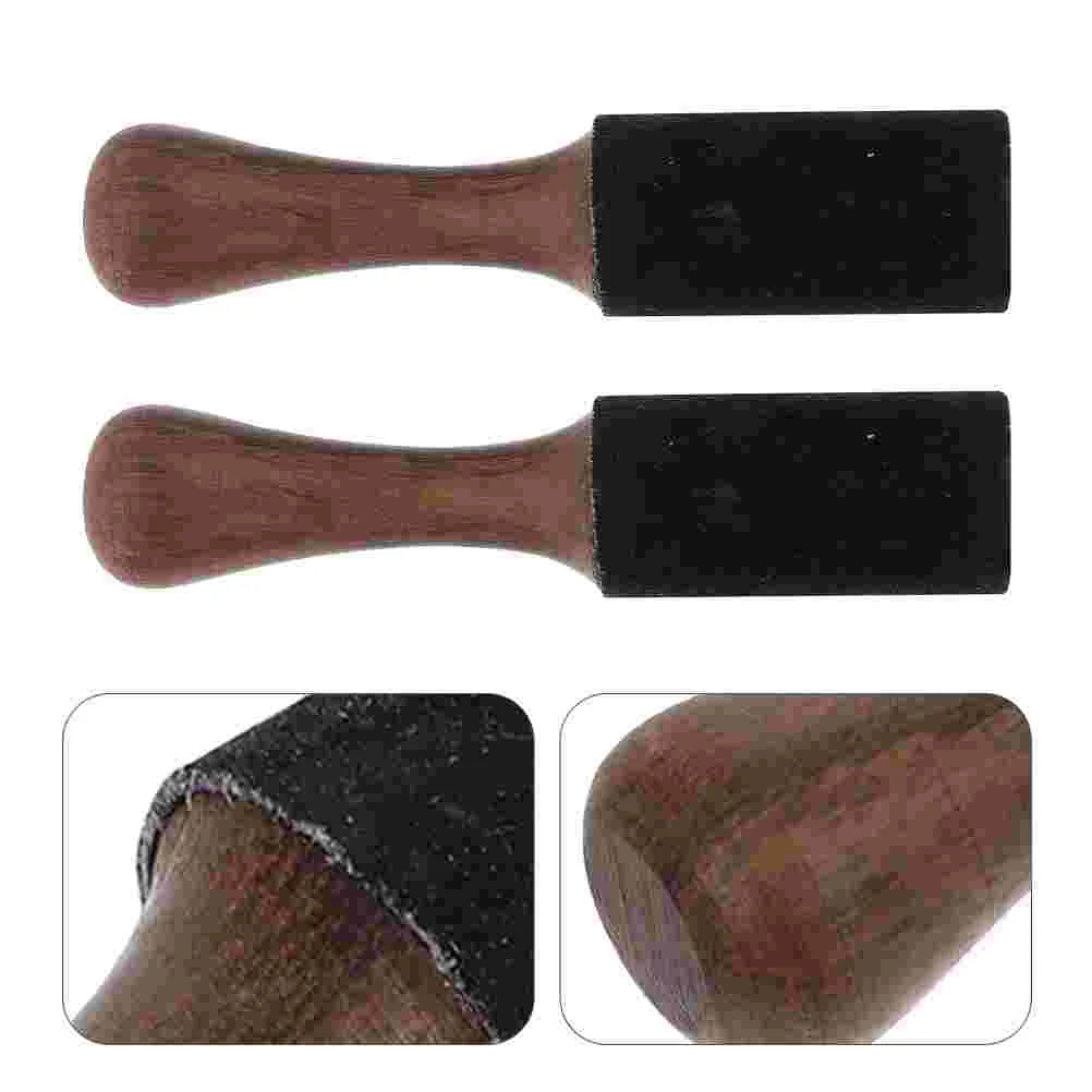 2 Pezzi Buddha Sound Bowl Stick Ciotole In Legno Chanting Mallet Per Bussare Rod Tibetan Singing