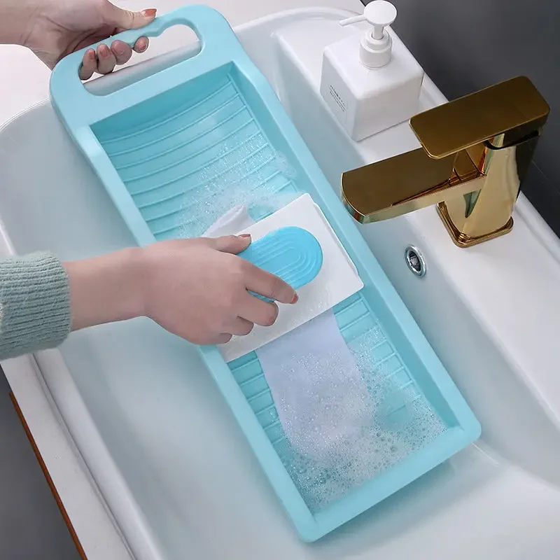 Laundry Board Washing Machine Portable washboard dormitory washing underwear socks washing machine Baby Clothes Clean Tool Laundry Products Scrubboards