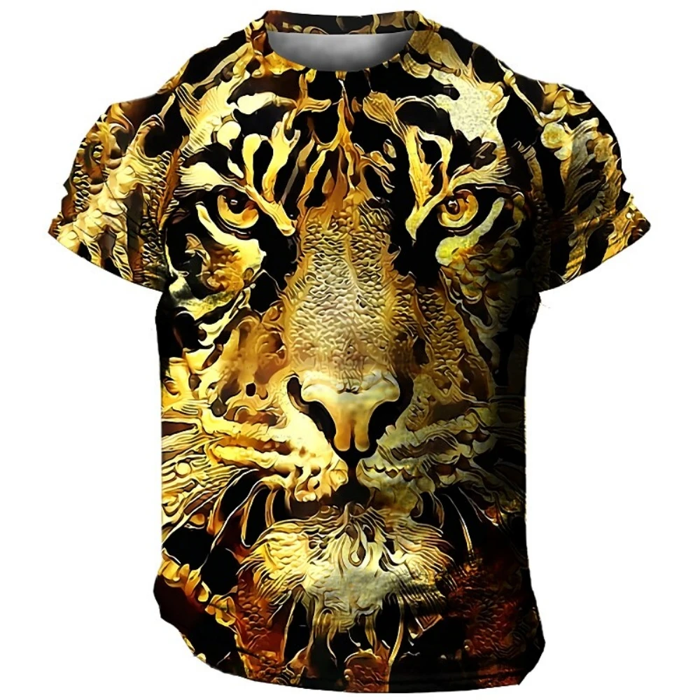 thumbnail image 1 of Camiseta para hombre Taylors Swift 3d Lion Head Printed Men Top Summer Short Sleeve Oversize Ropa para hombre Street Vacation Camiseta, 1 of 5