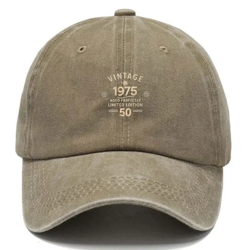 Herren Retro Baseball Caps im Used-Look für Outdoor-Sport und Streetstyle – Einfarbig und Distressed für Herren-Workouts – Detail 6