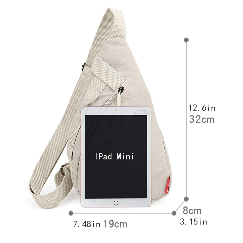 Multi functional chest bag, suitable for outdoor sports, cycling, and daily commuting, crossbody bag