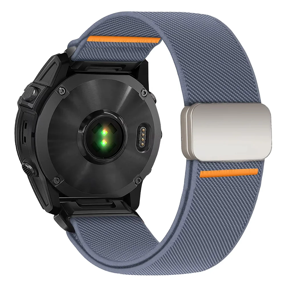 Magnetic Nylon Quick Fit Strap Bracelet - 1-2PCS, 26mm/22mm