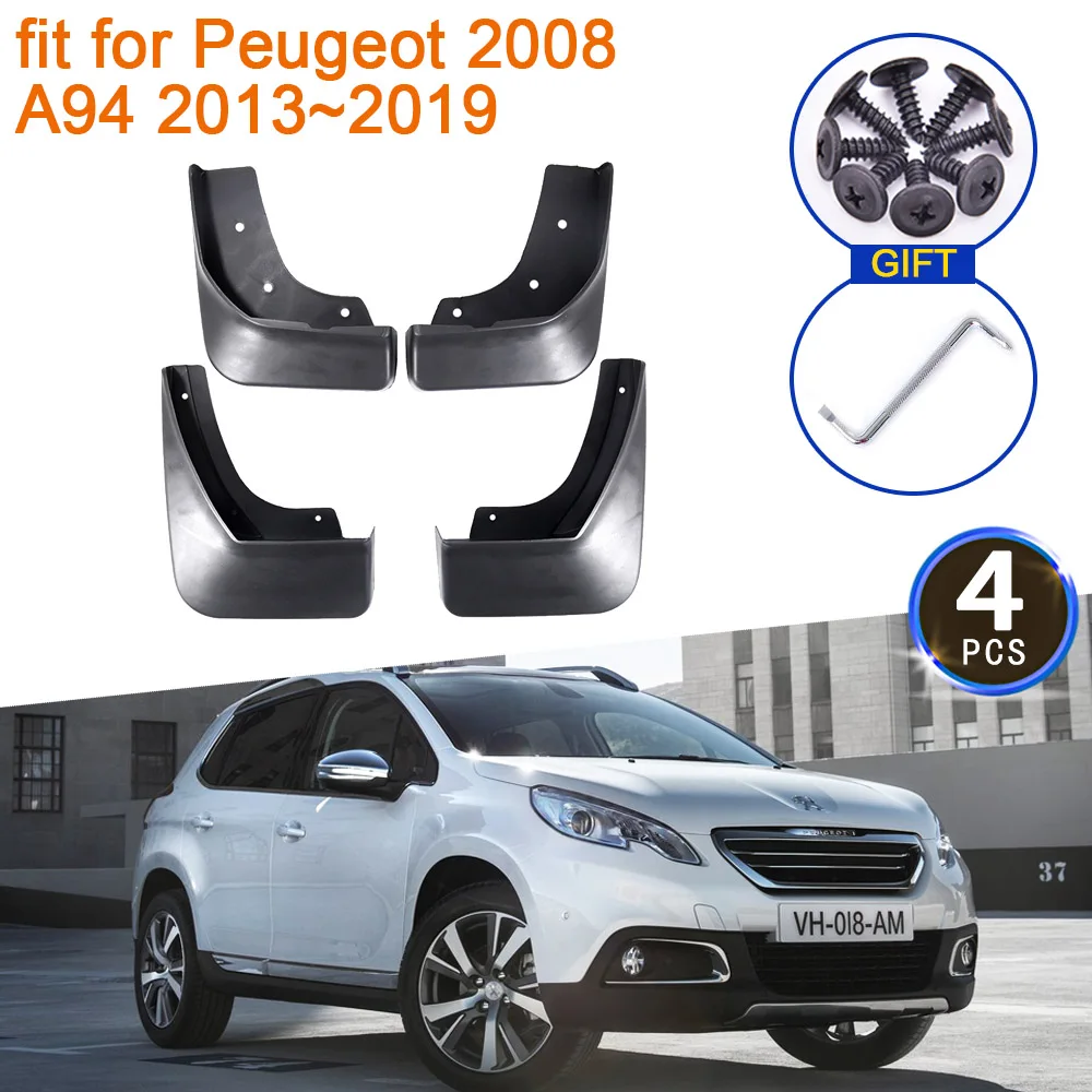 

Брызговики для Peugeot 2008 A94 2013 2014 2015 2016 2017 2018 2019