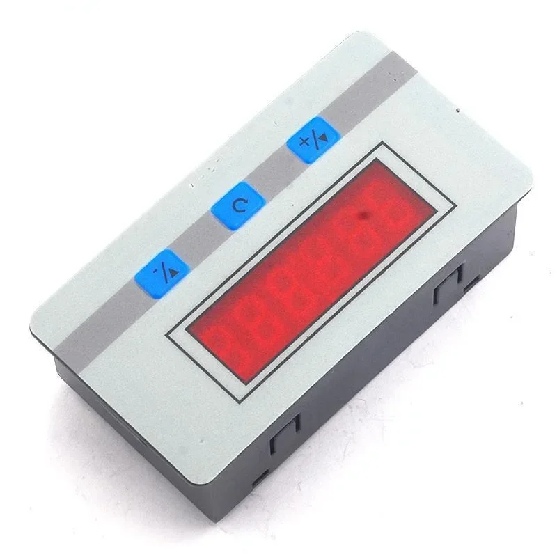 미니 LED 디지털 카운터 모듈, DC/AC5V 24V 전자 토탈라이저, NPN 및 PNP 신호 인터페이스, 1 999999 배 카운팅 범위