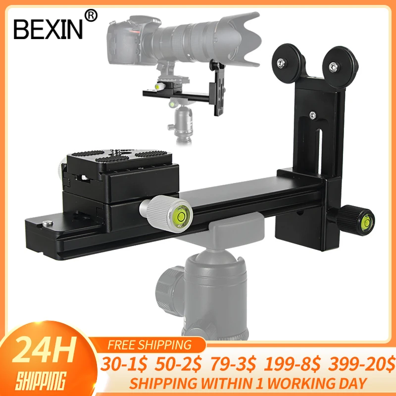 Telephoto Lens Bracket Quick Release Plate Mount Adapter Clamp Camera