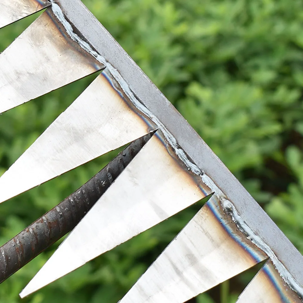Weeding Scarifier Steel Loose Soil Weeder Sharp Garden Hand Rake Tool Durable Gardening Weeding Rake Agricultural Tools 6