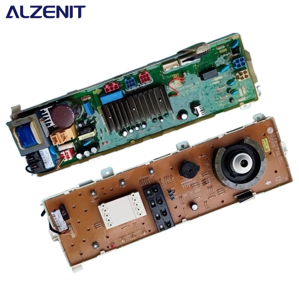 IFFROWLV Compatible con LG Lavadora Board WD-N10310D WD-N10300D 6870EC9286B-1 6870EC9284D Conversor de Frecuencia Placa de Computadora (Color: Solo Panel de Pantalla