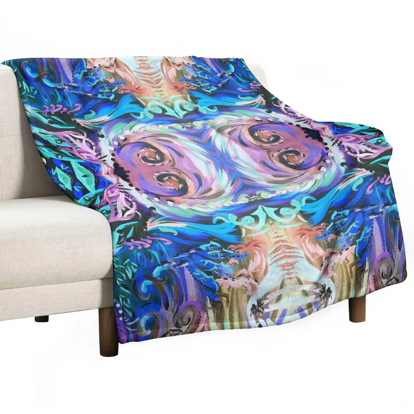

Mystic Tempest Throw Blanket Multi-Purpose Heavy Cute Plaid Blankets