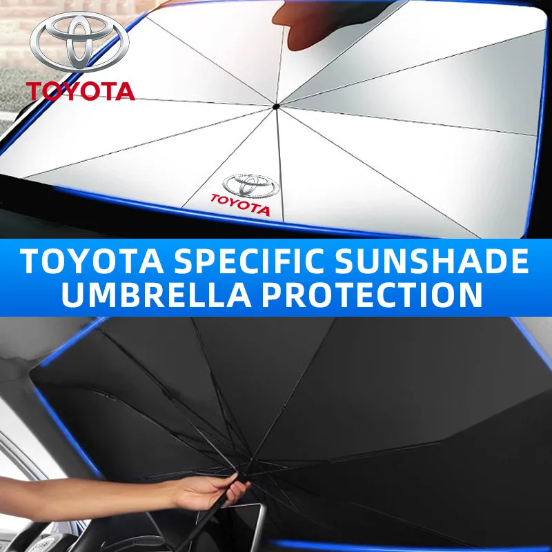 شعار السيارة مظلة الزجاج الأمامي ، مظلة لتويوتا C-...