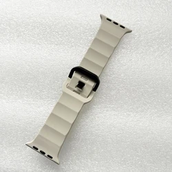 Wave Silicone Band for Apple Watch - Stylish and Durable Strap Replacement (06 Starlight)