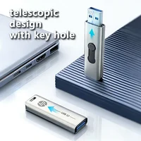HP 32GB Flash Drive USB3.2 Disk 64GB 128GB 256GB High Speed External Storage Metal Pen Drive USB Sticks for PC Desktop 3