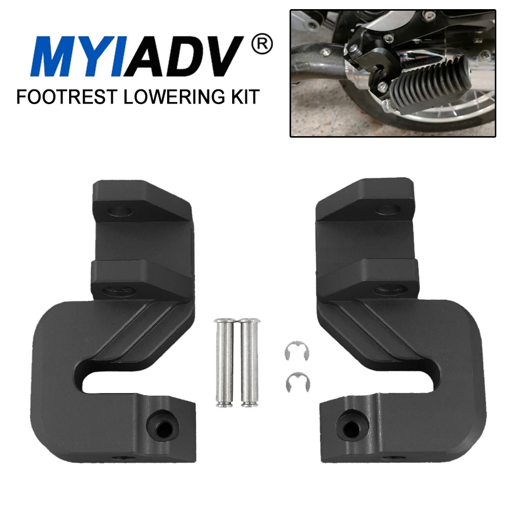 Комплект для опускания пассажирских подножек мотоцикла BMW R1200GS R 1200 GS R1200 ADV 2006-2011