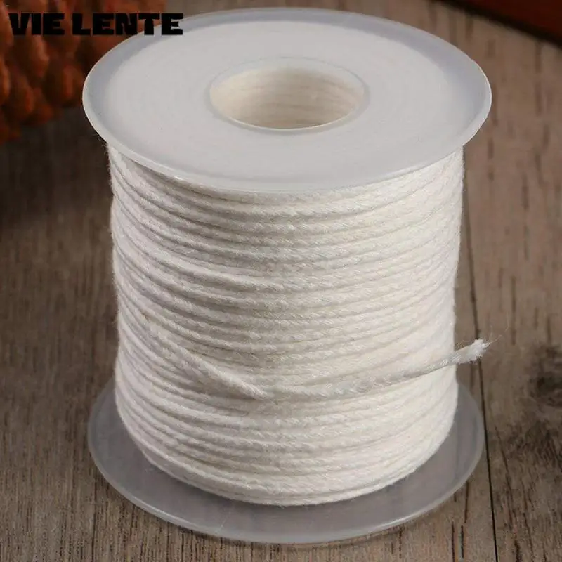 White Cotton Wick Roll 2