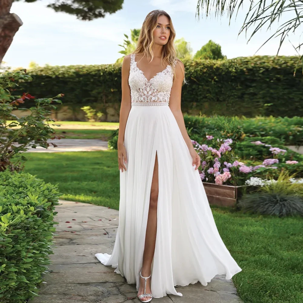 ivory pageant dresses Long White Beaded Mermaid Pageant Gown with Ruffles Off-White / 10