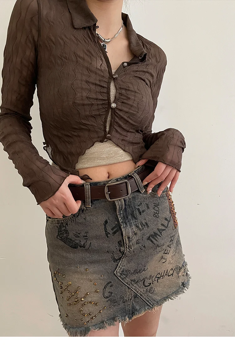 Womens Decorative Wide Belt - Versatile Black Jeans Belt for Summer 2024