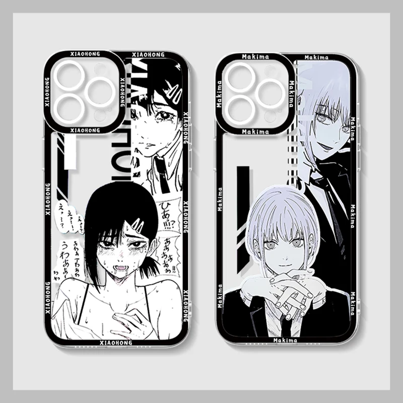 Capa de telefone Anime Chainsaw Man, capa para Huawei P30 Lite P50 Pro P20  P40 Lite E P Smart Z 2021 Y6 Y7 Y9 2019 Y6p Y9s Y7a, manga - AliExpress