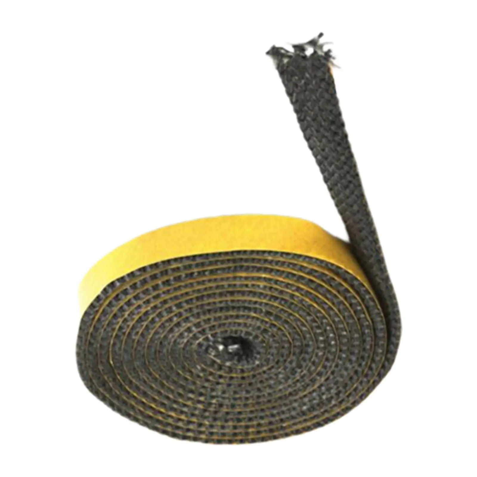 Gray Gasket High Temperature Resistant Gasket Cord Replaces Flat Rope Oven Fireplace Door stove rope seal